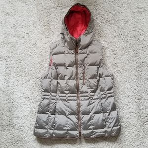 Eddie Bauer Down Puffer Hooded Vest
